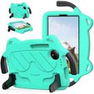 For TCL Tab 8 Gen2 2024 Ice Baby EVA Shockproof Hard PC Tablet Case(Mint Green+Black) - 1