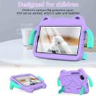 For TCL Tab 8 Gen2 2024 Ice Baby EVA Shockproof Hard PC Tablet Case(Light Purple+Mint Green) - 2