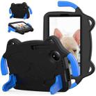 For TCL Tab 8 Gen2 2024 Ice Baby EVA Shockproof Hard PC Tablet Case(Black+Blue) - 1