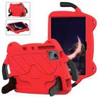 For Onn Tbspg 100110027 2023 Ice Baby EVA Shockproof Hard PC Tablet Case(Red+Black) - 1