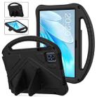 For Teclast M50 HD 10.1 / M50 Pro EVA Shockproof Tablet Case with Holder(Black) - 1