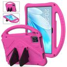 For Teclast M50 HD 10.1 / M50 Pro EVA Shockproof Tablet Case with Holder(Rose Red) - 1