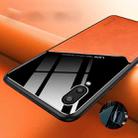 For Samsung Galaxy A02 All-inclusive Leather Organic Glass Phone Case with Metal Iron Sheet(Black) - 3