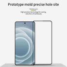 For Realme Neo7 Turbo MOFI 9H 2.5D Full Screen Tempered Glass Film(Black) - 2