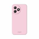 For Honor X50i Pro MOFI Qin Series Skin Feel All-inclusive PC Phone Case(Pink) - 1