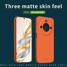 For Honor X60 MOFI Qin Series Skin Feel All-inclusive PC Phone Case(Beige) - 2