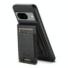 For Google Pixel 7a Suteni H17 Oil Eax Leather MagSafe Detachable Wallet Phone Case(Black) - 3
