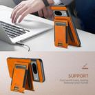 For Google Pixel 9 Suteni H17 Oil Eax Leather Detachable Wallet Phone Case(Khaki) - 3