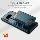 For Google Pixel 9 Pro Suteni H17 Oil Eax Leather Detachable Wallet Phone Case(Blue) - 2