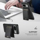 For Google Pixel 9 Pro XL Suteni H17 Oil Eax Leather Detachable Wallet Phone Case(Black) - 3