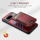 For Google Pixel 9 Pro XL Suteni H17 Oil Eax Leather Detachable Wallet Phone Case(Red) - 2
