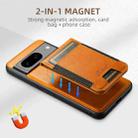For Google Pixel 10 Pro XL Suteni H17 Oil Eax Leather Detachable Wallet Phone Case(Khaki) - 2