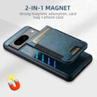 For Google Pixel 10 Suteni H17 Oil Eax Leather Detachable Wallet Phone Case(Blue) - 2