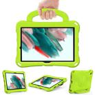 For Samsung Galaxy Tab A8 10.5 2021 Handle Football Shaped EVA Shockproof Tablet Case(Grass Green) - 1