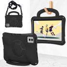 For Samsung Galaxy Tab S7 11 T870/T875 2020 Handle Football Shaped EVA Shockproof Tablet Case(Black) - 1