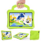 For Samsung Galaxy Tab A7 10.4 T509 2022 Handle Football Shaped EVA Shockproof Tablet Case(Grass Green) - 2