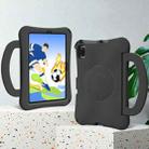 For Samsung Galaxy Tab S6 Lite 10.4 2024 Handle Football Shaped EVA Shockproof Tablet Case(Black) - 3