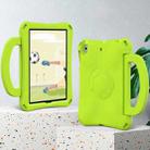 For iPad mini 5 / 4 / 3 /2 / 1 Handle Football Shaped EVA Shockproof Tablet Case(Grass Green) - 3