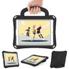 For iPad Air 3 10.5 2019 / Pro 10.5 Handle Football Shaped EVA Shockproof Tablet Case(Black) - 2