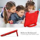 For iPad Air 10.9 2022 / 2020 Handle Football Shaped EVA Shockproof Tablet Case(Red) - 5
