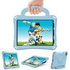 For iPad Air 10.9 2022 / 2020 Handle Football Shaped EVA Shockproof Tablet Case(Light Blue) - 2
