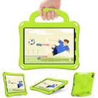 For iPad Air 11 2024 Handle Football Shaped EVA Shockproof Tablet Case(Grass Green) - 2