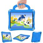 For iPad Air 11 2024 Handle Football Shaped EVA Shockproof Tablet Case(Blue) - 2