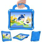For iPad Pro 11 2024 Handle Football Shaped EVA Shockproof Tablet Case(Blue) - 2