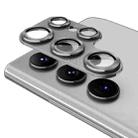 For Samsung Galaxy S24 Ultra 5G ENKAY Hat-Prince 9H Rear Camera Lens Aluminium Alloy Tempered Glass Film(Silver) - 1