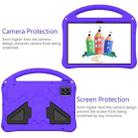 For T-Mobile Revvl Tab 2 2025 EVA Shockproof Tablet Case with Holder(Purple) - 3