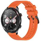 For Honor Watch Dream 22mm Textured Silicone Solid Color Watch Band(Orange) - 1