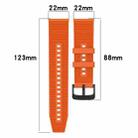 For Xiaomi MI Watch Color 2 22mm Textured Silicone Solid Color Watch Band(Starlight) - 8