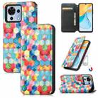 For ZTE Blade V50 Vita CaseNeo Colorful Magnetic Leather Phone Case(Magic Space) - 1