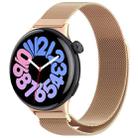 For vivo Watch 3 Milan Magnetic Steel Mesh Watch Band(Rose Gold) - 1