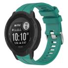 For Garmin  Instinct 2 Solar Solid Color Sports Silicone Watch Band(Green) - 1