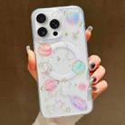 For iPhone 15 Pro Max Cosmic Star MagSafe TPU Phone Case(Transparent) - 1