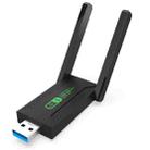 ZT02 For Desktop PC Laptop Dual Band Driver-Free USB3.0 5G 1200Mbps WiFi Wireless Adapter - 1
