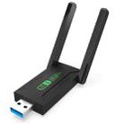 For Desktop PC Laptop Dual Band Driver-Free USB3.0 5G 1200Mbps WiFi Wireless Adapter - 1