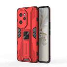 For Honor 100 Pro Supersonic Armor PC Hybrid TPU Phone Case(Red) - 1