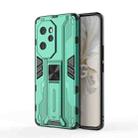 For Honor 100 Pro Supersonic Armor PC Hybrid TPU Phone Case(Green) - 1