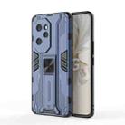 For Honor 100 Pro Supersonic Armor PC Hybrid TPU Phone Case(Blue) - 1