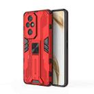 For Honor 200 Pro Supersonic Armor PC Hybrid TPU Phone Case(Red) - 1