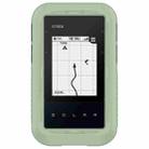 For Garmin eTrex Solar Stopwatch Silicone Protective Case(Green) - 1