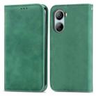 For ZTE Libero 5G IV Retro Skin Feel Magnetic Leather Phone Case(Green) - 2