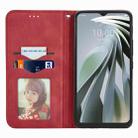 For ZTE Libero 5G IV Retro Skin Feel Magnetic Leather Phone Case(Red) - 3