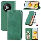 For ZTE Blade A73 5G Retro Skin Feel Magnetic Leather Phone Case(Green) - 1