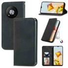 For ZTE Blade A73 5G Retro Skin Feel Magnetic Leather Phone Case(Black) - 1