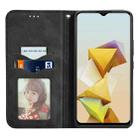 For ZTE Blade A73 5G Retro Skin Feel Magnetic Leather Phone Case(Black) - 3