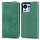 For ZTE Blade V50 Vita Retro Skin Feel Magnetic Leather Phone Case(Green) - 2