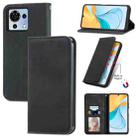 For ZTE Blade V50 Vita Retro Skin Feel Magnetic Leather Phone Case(Black) - 1